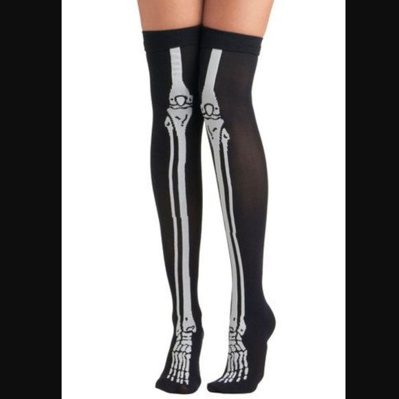 Modcloth Accessories - Modcloth Generation X-Ray Over the Knee Socks